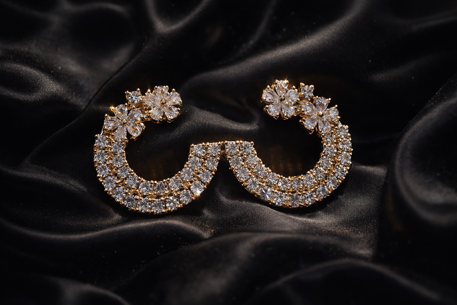 Velora Diamond Hoops